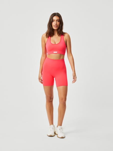 Björn Borg Studio Seamless Rib Shorts Pink, XS