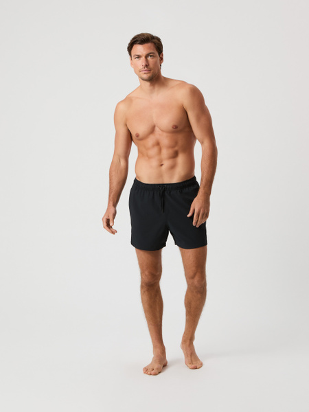 Björn Borg Borg Seersucker Swim Shorts Sort, XXL