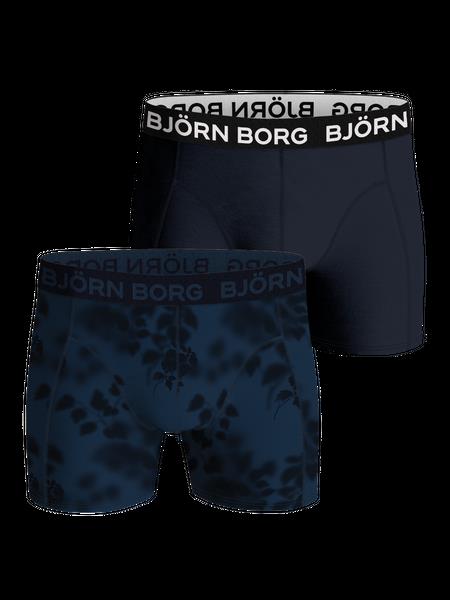 Björn Borg Bamboo Cotton Blend Boxer 2-pack Marineblå, XL