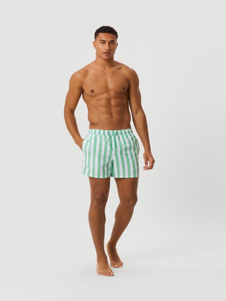 Björn Borg Borg Print Swim Shorts Grøn, XXL