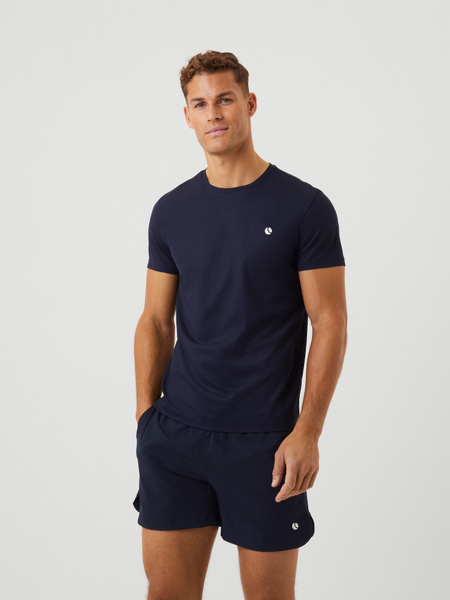 Björn Borg Ace T-shirt Stripe Marineblå, XXL