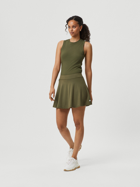 Björn Borg Ace Jersey Skirt Grøn, XXL