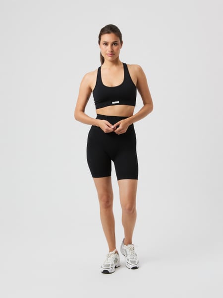 Björn Borg Studio Seamless Ribbed Shorts Sort, XS