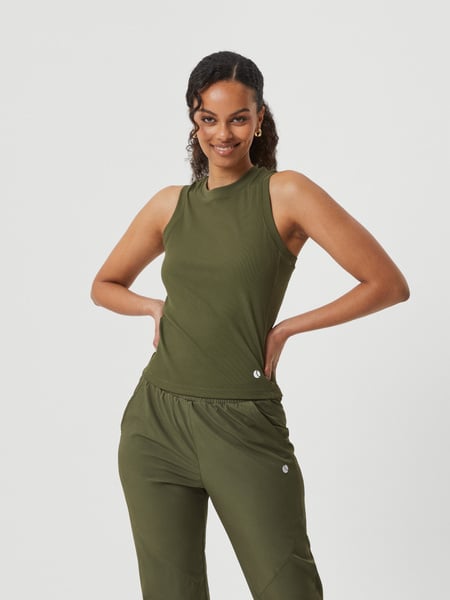 Björn Borg Ace Rib Tank Pocket Grøn, XXL