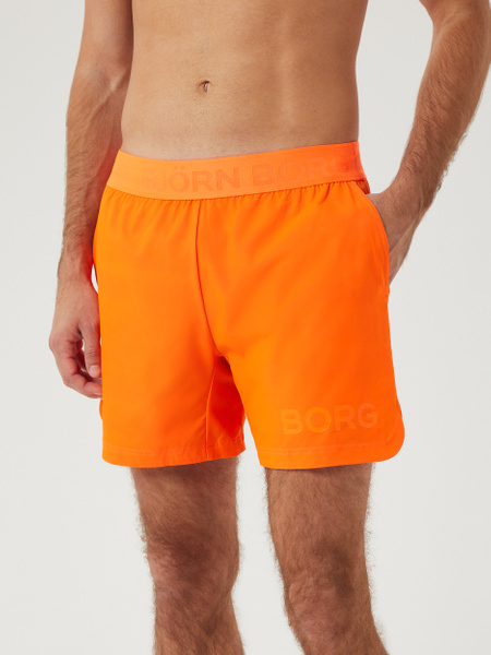 Björn Borg Borg Short Shorts Orange, XXL