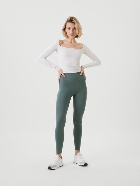 Björn Borg Studio High Waist Comfort Tights Grøn, S
