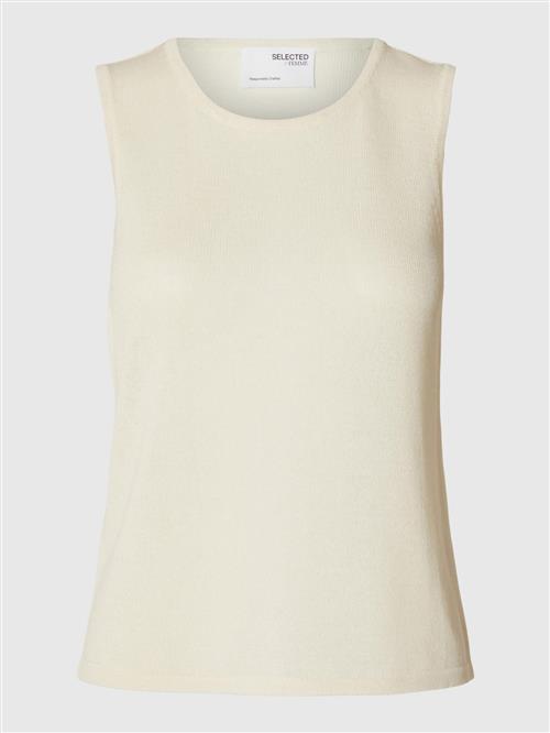 SELECTED FEMME Sticktop 'SLFMoon'  ecru