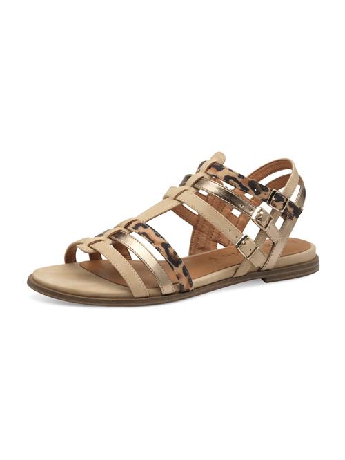 Tamaris Sandaler med rem  beige / sand / bronze / sort