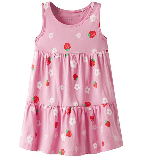 Name It Kjole - NmfVigga - Pink Frosting/Strawberry