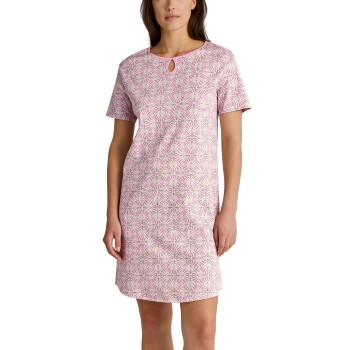 Calida Sweet Dreams Nightdress Rosa Mønster  bomuld X-Small Dame