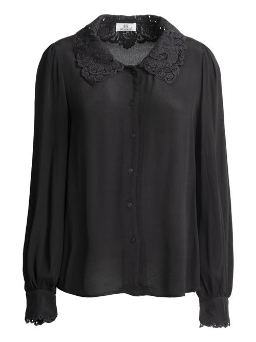 Influencer Bluse  sort
