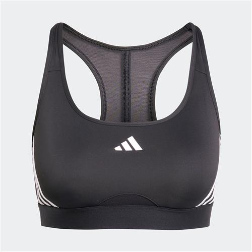 ADIDAS PERFORMANCE Sports-BH  sort / hvid