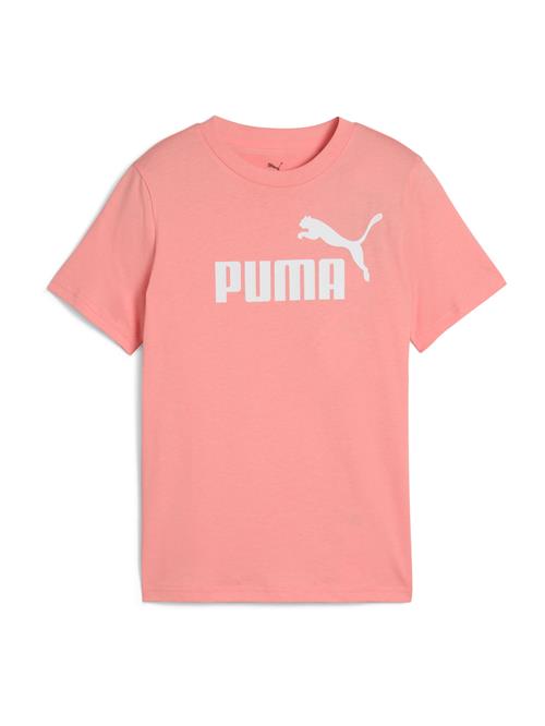 PUMA Shirts 'Ess No. 1'  pitaya / hvid