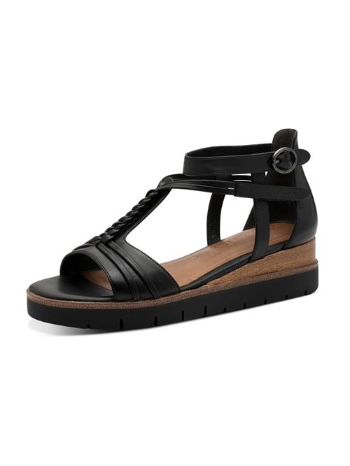 Tamaris Sandaler med rem  sort