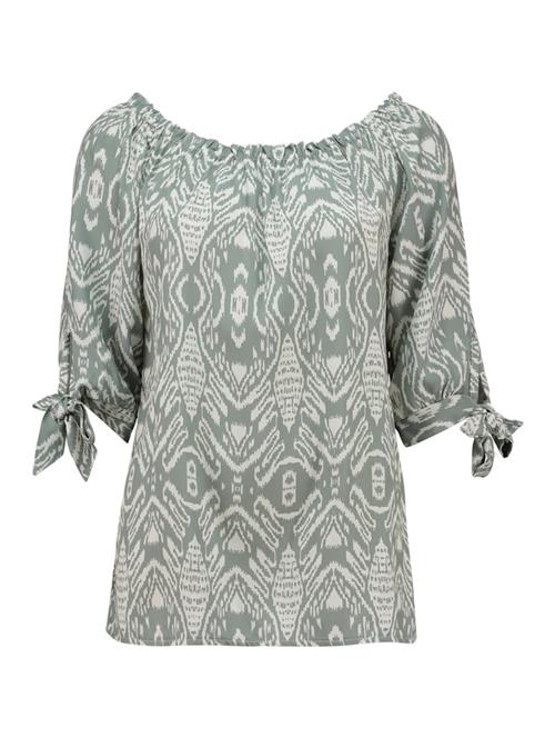Hailys Shirts 'Lo44tty'  lysebeige / grøn