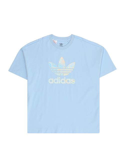 ADIDAS ORIGINALS Shirts  lyseblå / orange