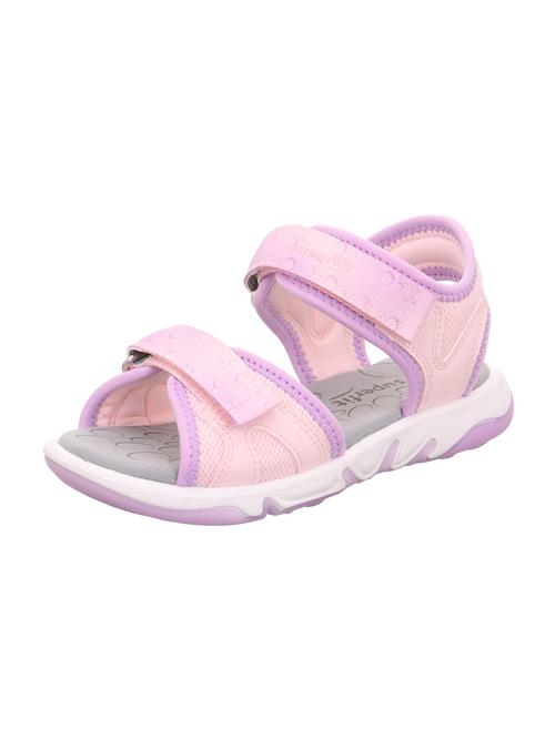 SUPERFIT Sandaler 'Pebbles'  lilla / lyserød