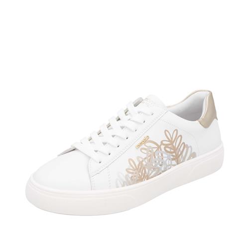 REMONTE Sneaker low 'D2J00'  guld / sølv / hvid