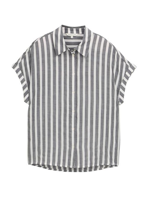 TOM TAILOR Bluse  grå / offwhite