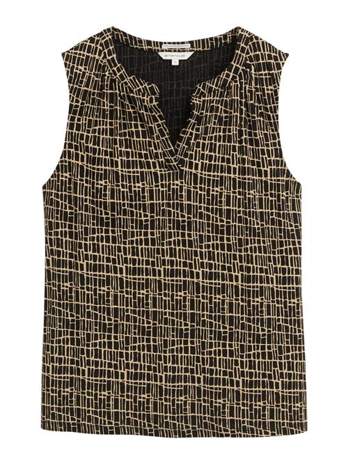 TOM TAILOR Overdel  beige / sort