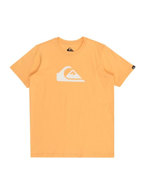 QUIKSILVER Shirts  lyseorange / hvid