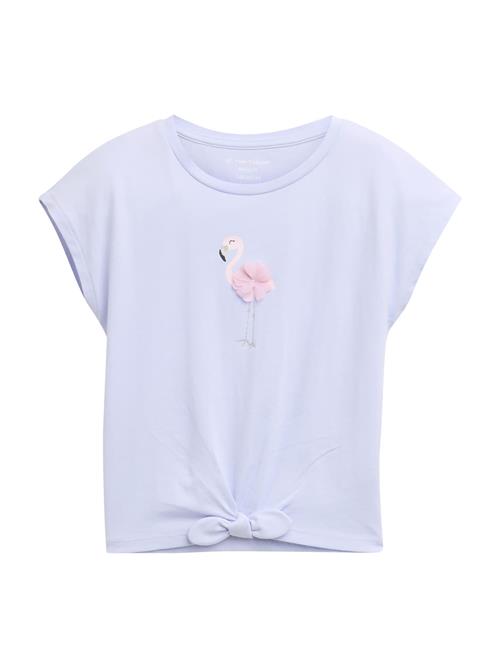 TOM TAILOR Bluser & t-shirts  lyselilla / lyserød / sort / sølv