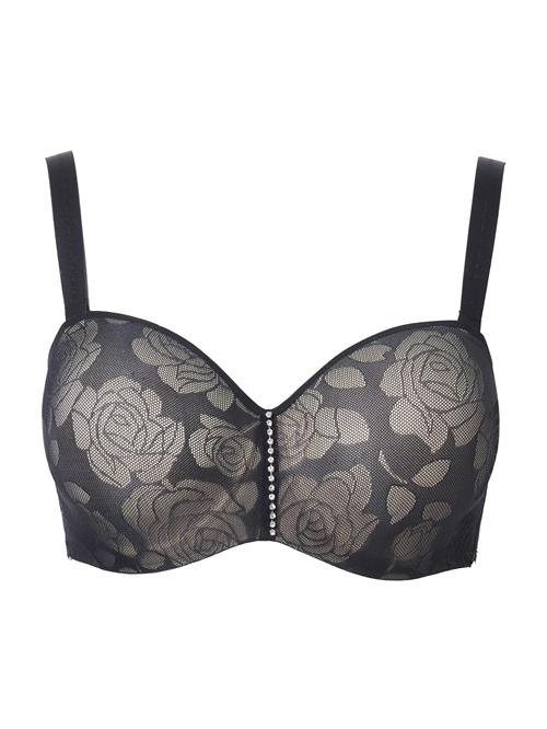 Se Ulla Popken Minimizer  lysebeige / sort ved About You