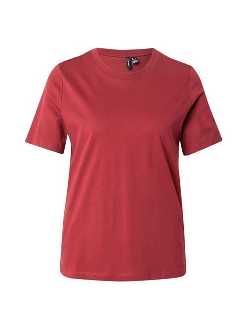 VERO MODA Shirts 'VMPaulina'  mørkerød