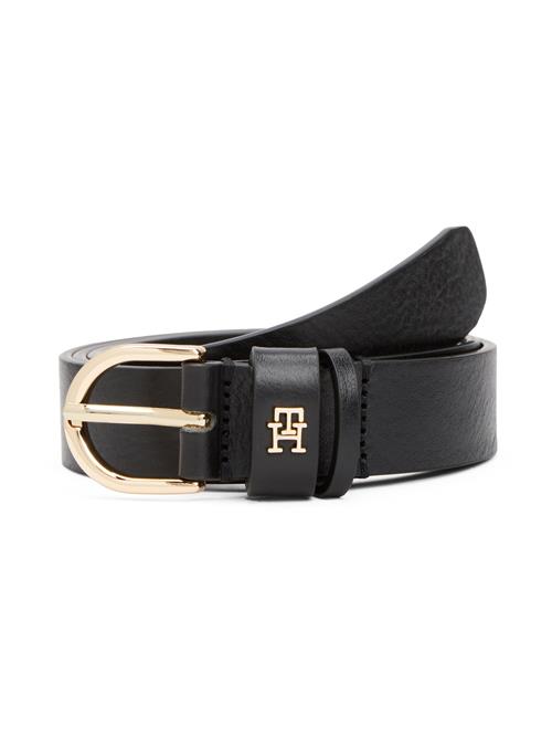 TOMMY HILFIGER Bælte 'ESSENTIAL EFFORTLESS'  sort