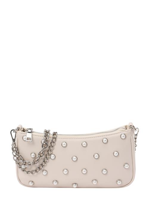 Seidenfelt Manufaktur Skuldertaske 'Tydal Pochette'  beige / perlehvid