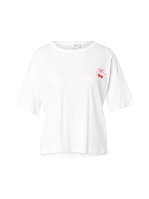 JDY Shirts 'JDYSTAY'  knaldrød / hvid