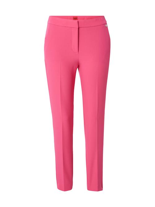HUGO Bukser med fals 'Hagonia-1'  pink