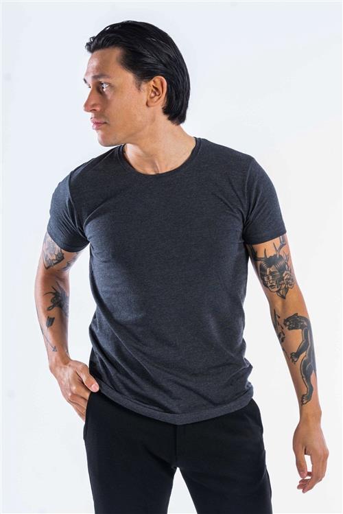 Performance T-shirt - Mørke Grå - Herre - XL - TeeShoppen