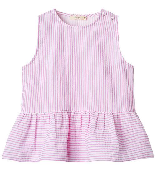 Fliink Top - Ciao - Cloud Dancer/Pink Stripe