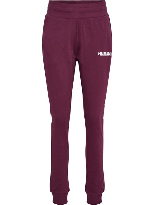 Hummel Sportsbukser  mørkelilla / hvid