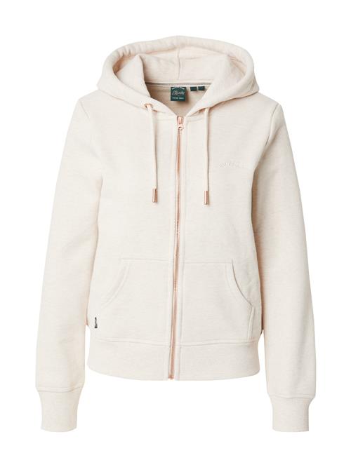 Se Superdry Sweatjakke 'Essential'  creme ved About You