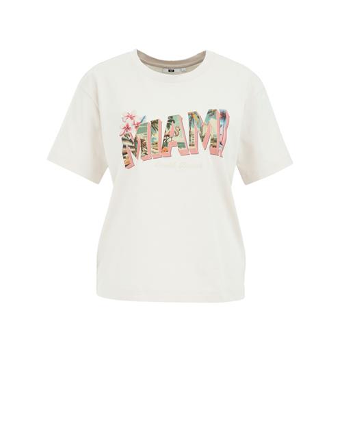 WE Fashion Shirts  lyseblå / pastelgrøn / lyserød / offwhite