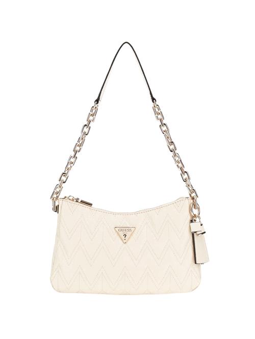 GUESS Skuldertaske 'Adelard'  lysebeige / guld