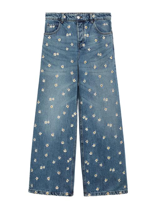 MANGO Jeans 'Massy'  blå / gul / offwhite