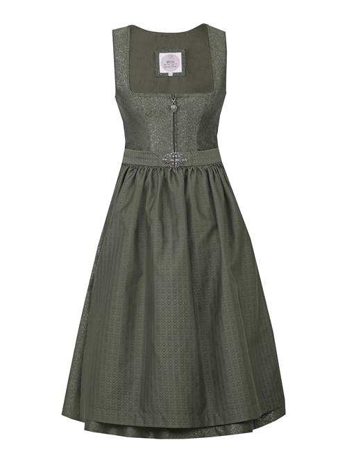 MARJO Dirndl 'Seßlach'  grå / oliven