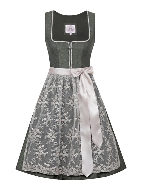 MARJO Dirndl 'Arberg'  khaki / oliven / pastelpink