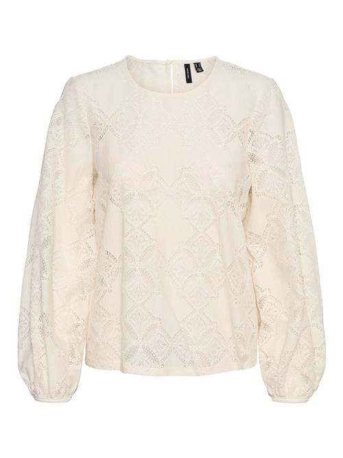 VERO MODA Bluse 'LONI'  creme