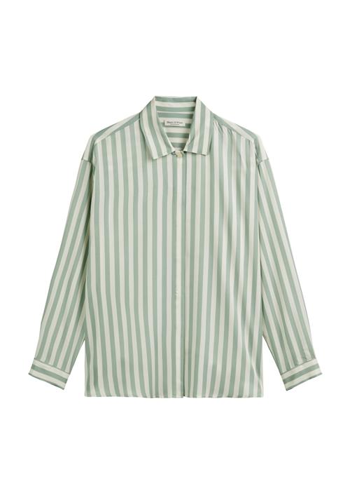 Se Marc O'Polo Bluse  pastelgrøn / offwhite ved About You