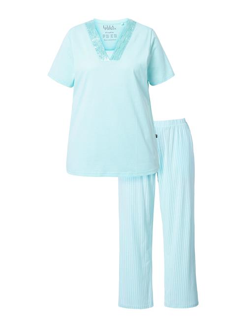 Ulla Popken Pyjamas  mint / hvid