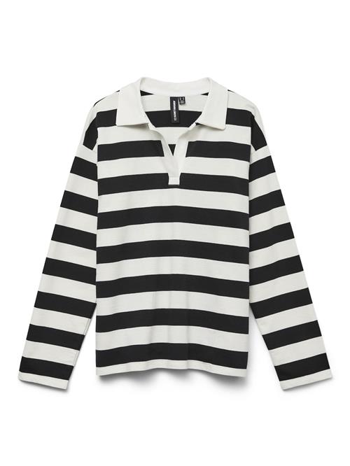 VERO MODA Shirts 'SNCleo'  sort / hvid