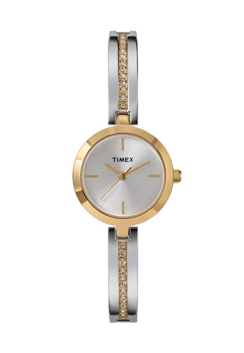 TIMEX Analogt ur 'Main Street'  guld / sølv