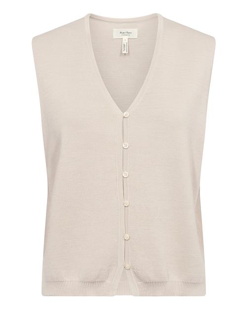 Part Two Vest 'Natika'  creme