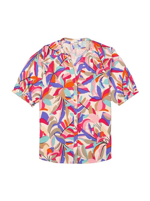 GARCIA Bluse  beige / blå / orange / lys pink