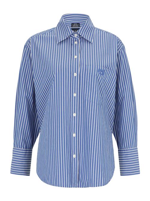 Se Gap Petite Bluse  dueblå / hvid ved About You