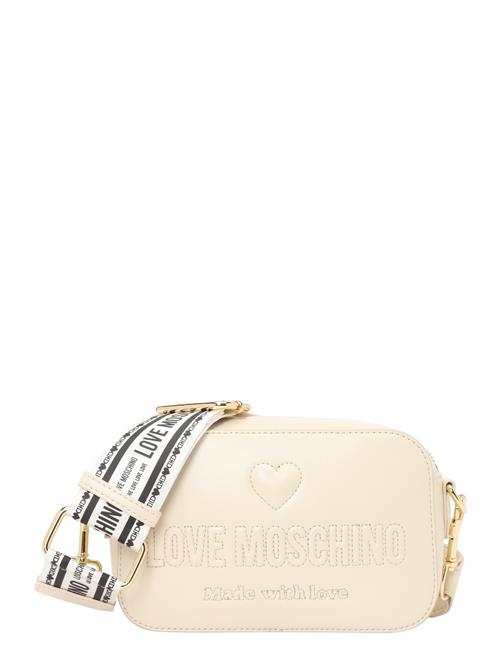 Love Moschino Skuldertaske  elfenben